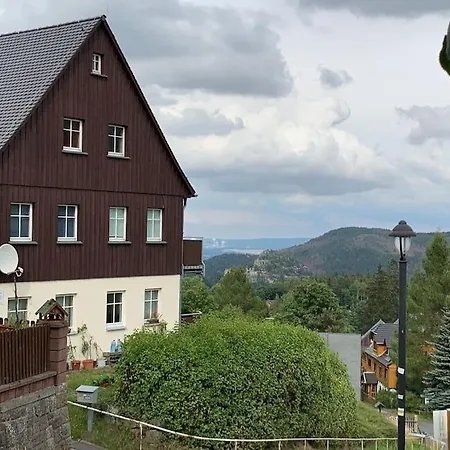 Karasek In Oybin Mit Panormablick, Kammlage Hain (Saxony)