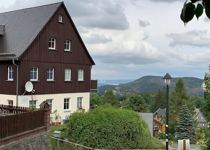 Panorama Refugium Karasek - In Oybin-hain Hain (Saxony)