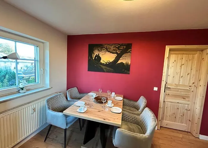 Panorama Refugium Karasek - In Oybin-hain *